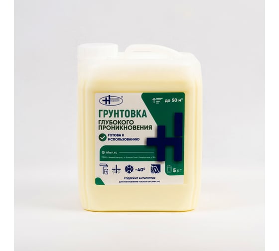 Изображение товара Грунт глубокого проникновения НОВОХИМ 5 кг 00-00004026