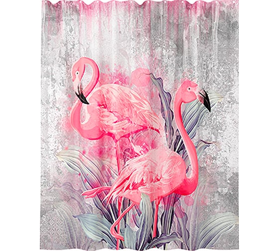 Изображение товара Шторка для ванной WasserKraft Lossa SC-81104