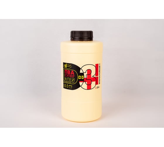 Изображение товара Клей ПВА НОВОХИМ Д3 Супер, Б. 2,4 кг 00-00004038