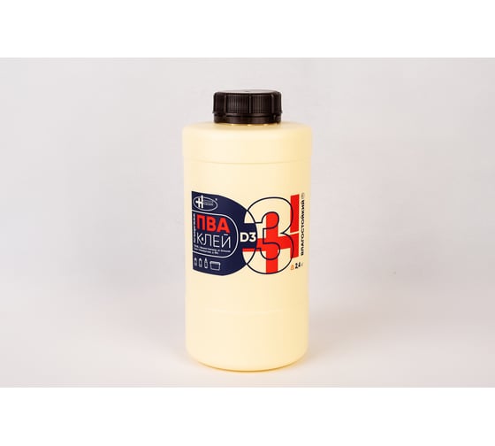 Изображение товара Клей ПВА НОВОХИМ Д3, Б. 2,4 кг 00-00004029