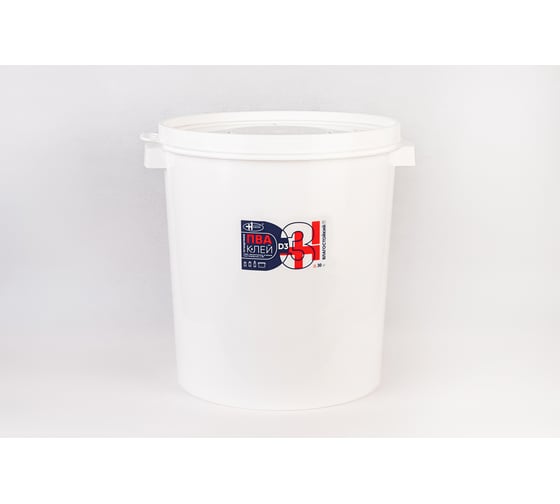 Изображение товара Клей ПВА НОВОХИМ Д3, фас. 30 кг (контейнер) 00-00004041
