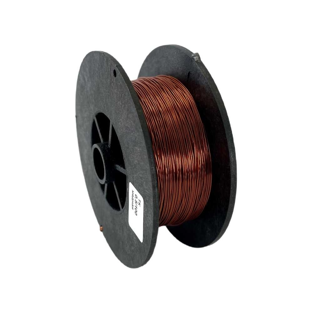 Изображение товара Медная одножильная проволока ТПК 0,5 мм 100 м для электромонтажа