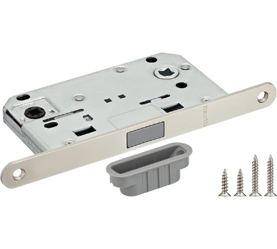 Изображение товара Магнитная защелка Rucetti RM1895 SN, многофункциональная, белый никель 9014502