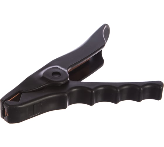 Изображение товара Зажим Крокодил АВТОЭЛЕКТРИКА Т-21 черный, длина 165мм, медная вставка,ток 600А 1шт. 47