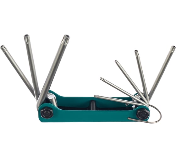 Изображение товара Набор ключей TORX с отверстием 8 шт. Pro'sKit 8PK-021L 00263911