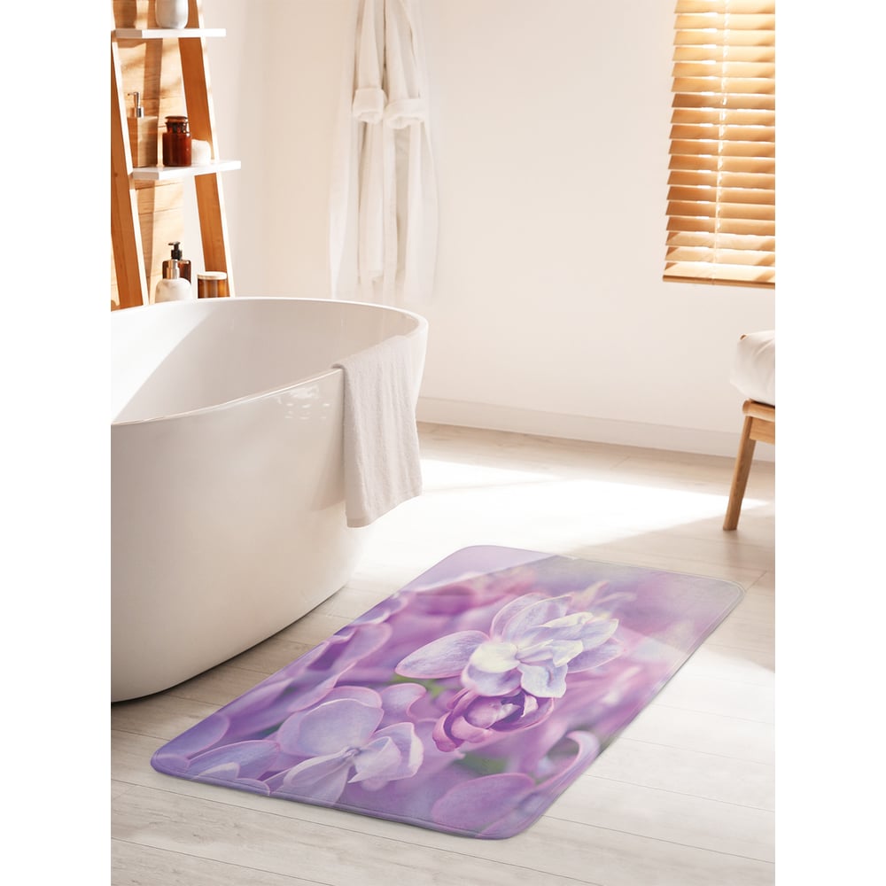 Изображение товара Противоскользящий коврик для ванной JOYARTY 60x100 см велсофт