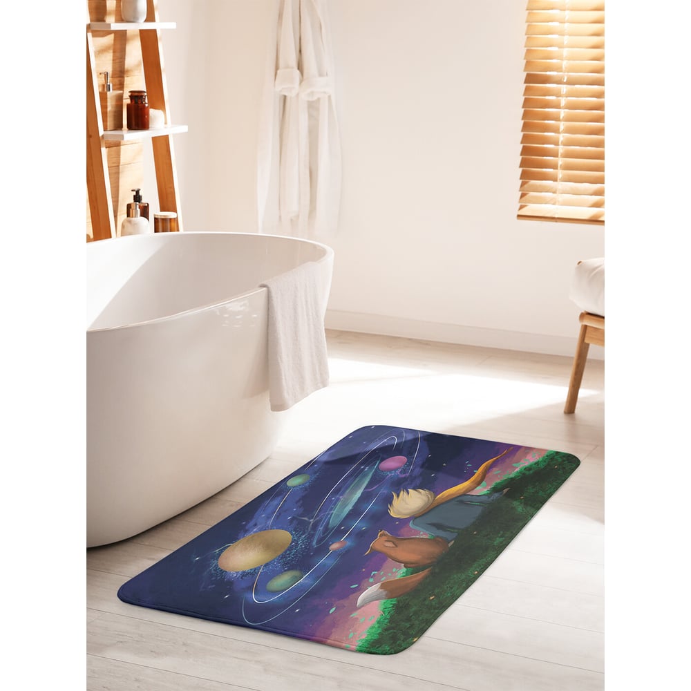 Изображение товара Коврик для ванной JOYARTY 'Волшебный космос' 60х100 см