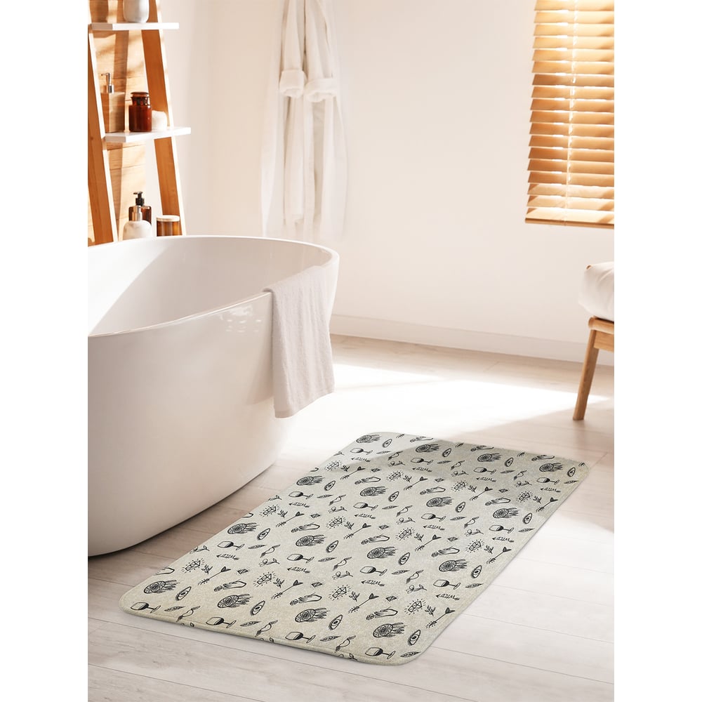 Изображение товара Коврик для ванной комнаты и туалета противоскользящий JOYARTY 60х100 см