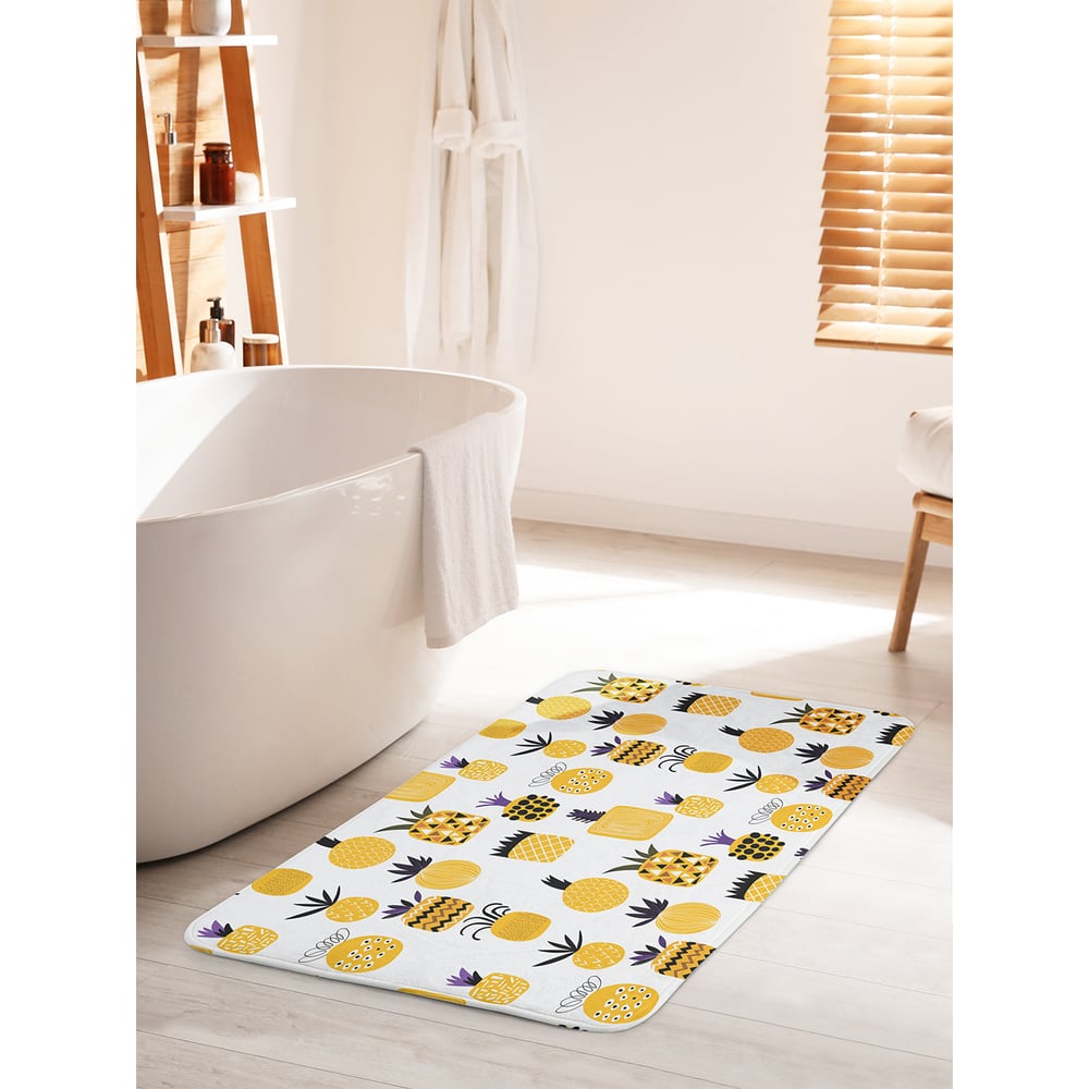 Изображение товара Коврик для ванной JOYARTY "Ароматный ананас" 60х100 см