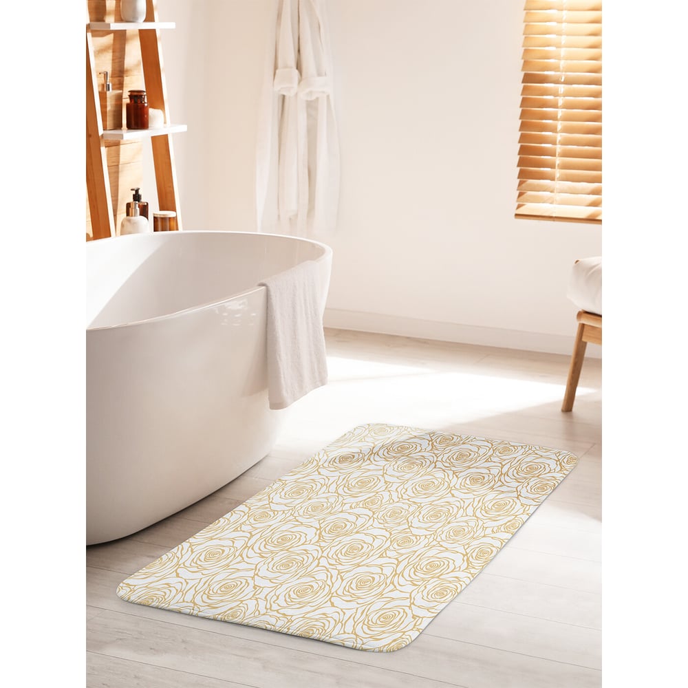 Изображение товара Противоскользящий коврик для ванной JOYARTY 60х100 см декоративный