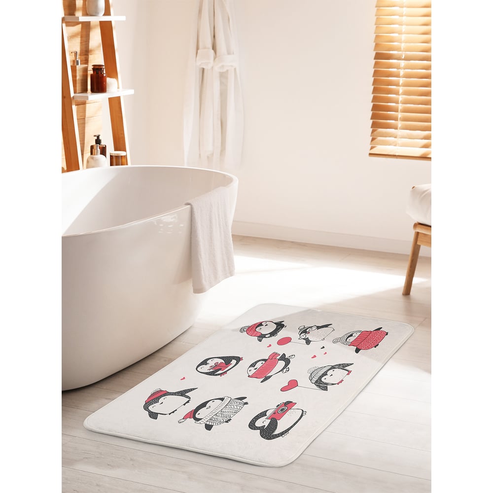 Изображение товара Коврик для ванной JOYARTY противоскользящий 60х100 см
