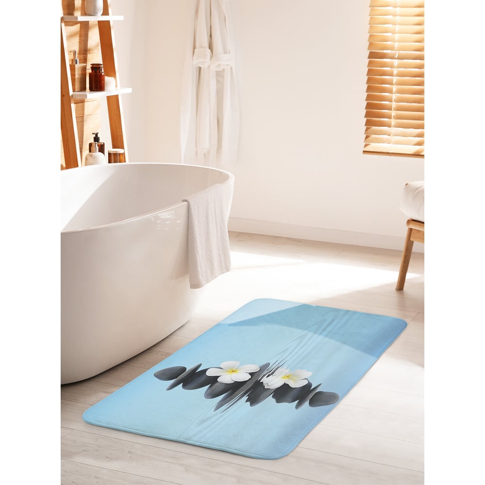 Изображение товара Коврик для ванной комнаты и туалета JOYARTY 60х100 см противоскользящий