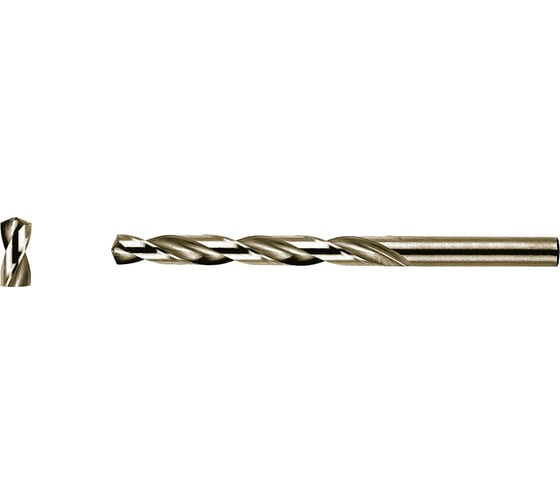 Изображение товара Сверло по металлу НSS-Co DIN 338 (10 шт; 8.5x75x117 мм) Heller 21326
