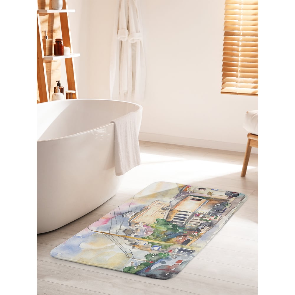 Изображение товара Коврик для ванной JOYARTY Улочки старого города 60х100 см