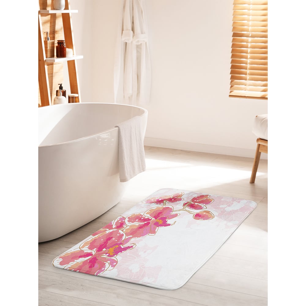 Изображение товара Коврик для ванной комнаты противоскользящий JOYARTY 60х100 см яркий дизайн