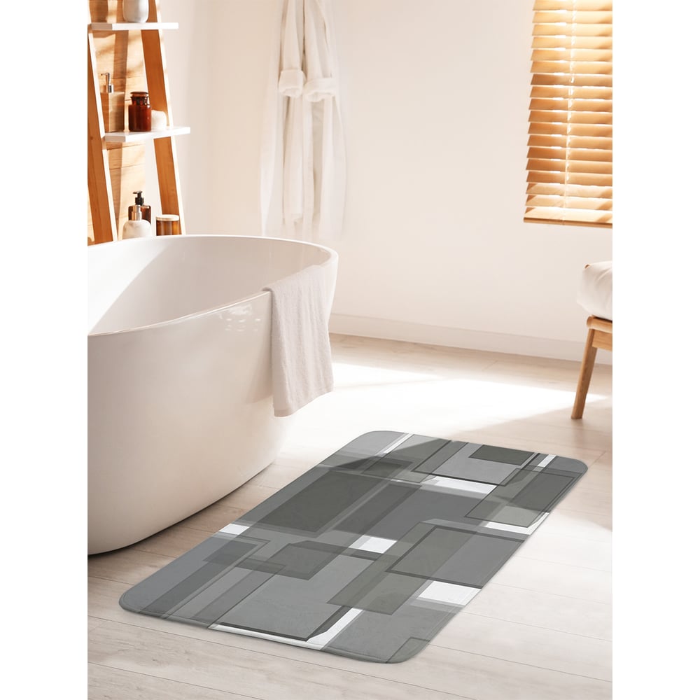 Изображение товара Коврик для ванной комнаты противоскользящий 60х100 см JOYARTY