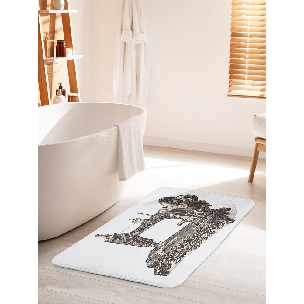 Изображение товара Коврик для ванной JOYARTY с противоскользящим покрытием 60х100 см