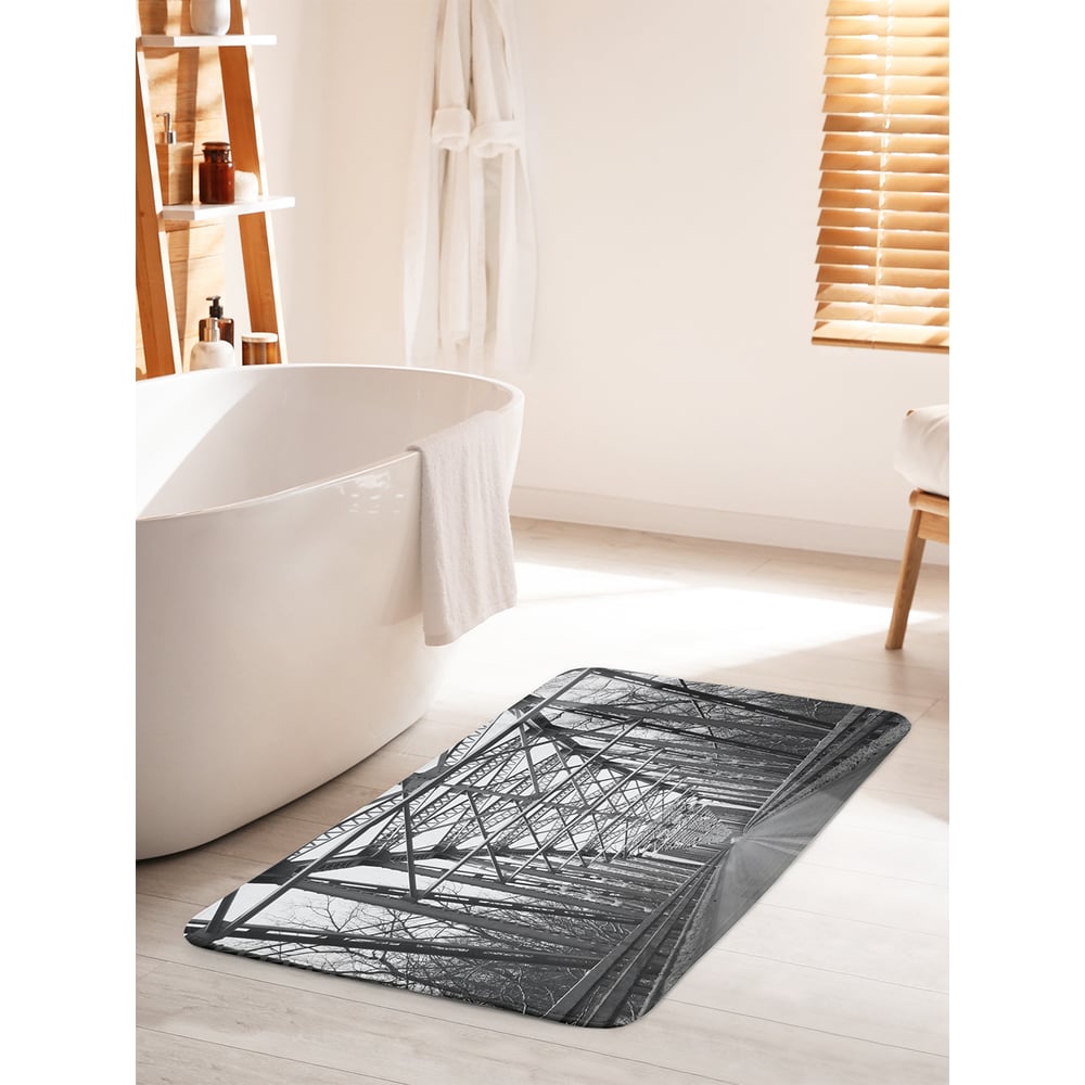 Изображение товара Коврик для ванной комнаты JOYARTY мостовая конструкция 60x100 см
