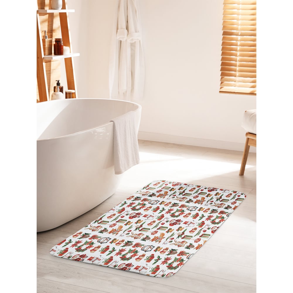 Изображение товара Коврик для ванной комнаты и туалета противоскользящий JOYARTY 60х100 см