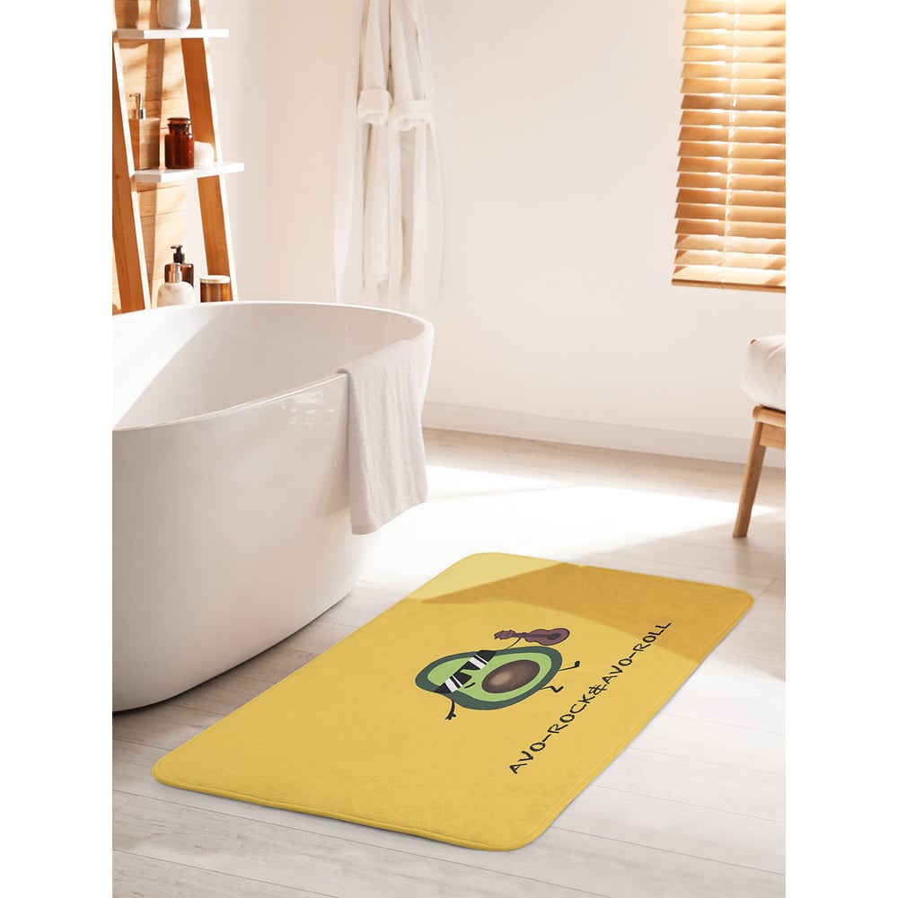 Изображение товара Коврик для ванной комнаты и туалета противоскользящий JOYARTY 60х100 см