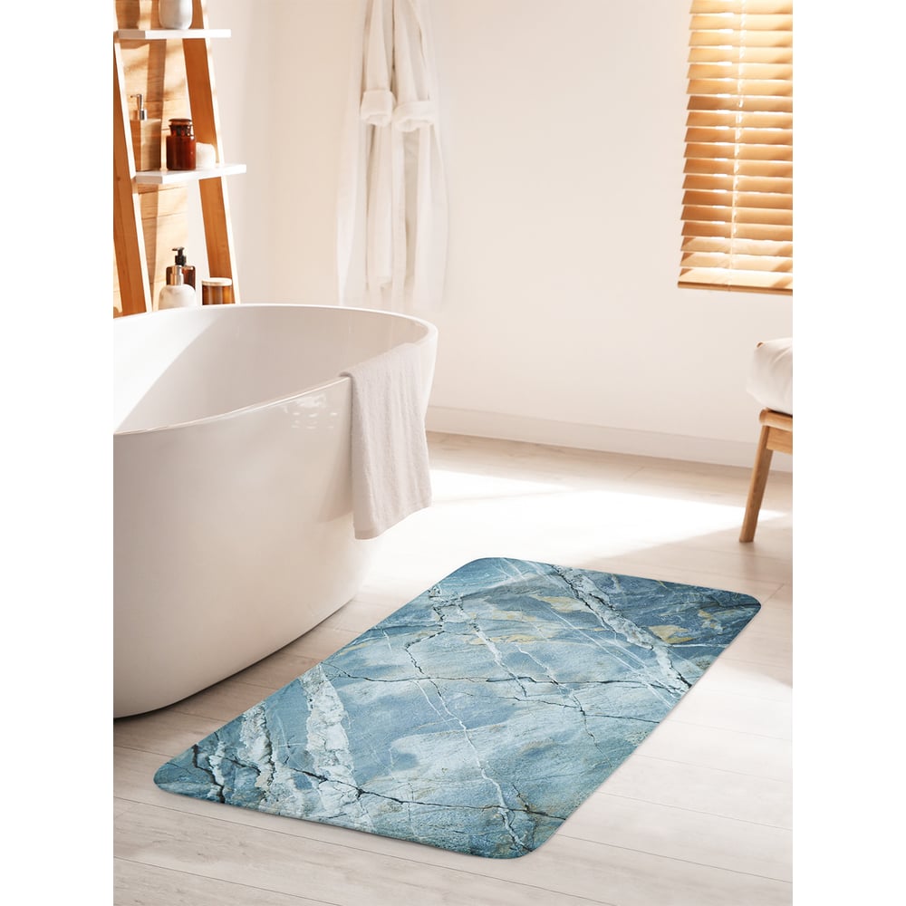 Изображение товара Коврик для ванной комнаты и туалета JOYARTY Мрамор керамин 60х100 см