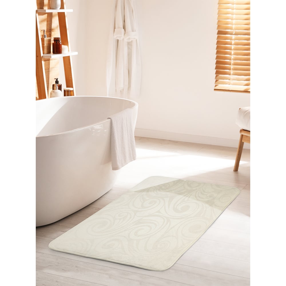 Изображение товара Коврик для ванной комнаты JOYARTY 60х100 см противоскользящий pastel