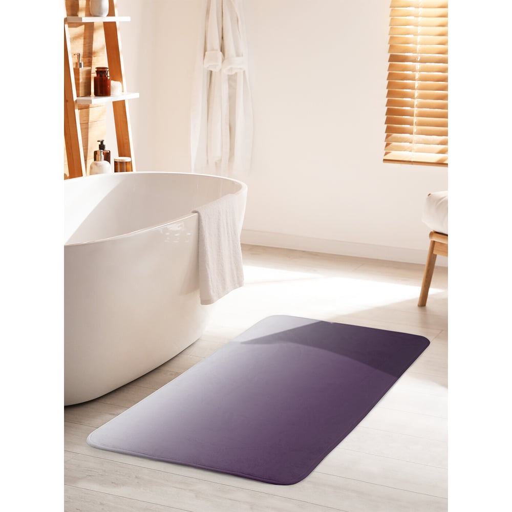 Изображение товара Коврик для ванной комнаты противоскользящий JOYARTY 60х100 см градиент