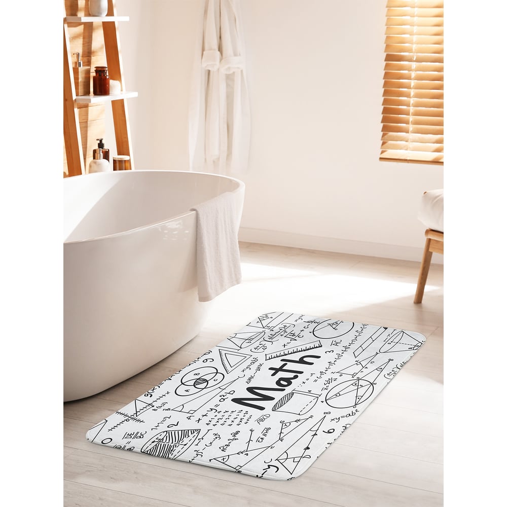 Изображение товара Коврик для ванной комнаты и туалета противоскользящий JOYARTY 60х100 см