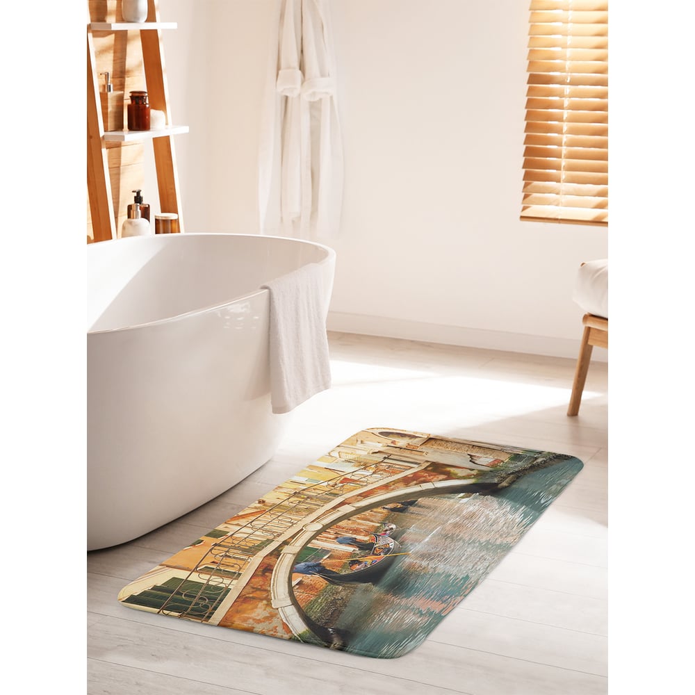 Изображение товара Коврик для ванной комнаты и туалета противоскользящий JOYARTY 60х100 см