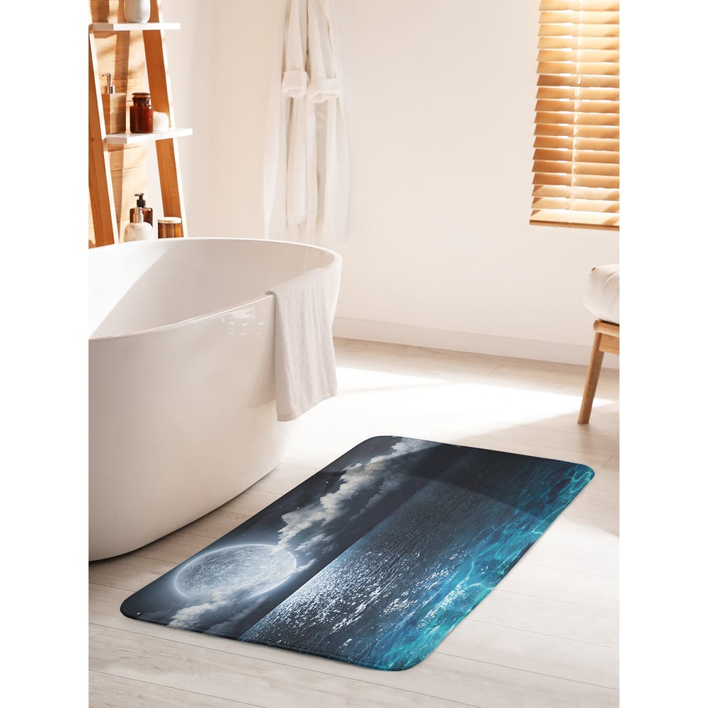 Изображение товара Коврик для ванной комнаты JOYARTY Полнолуние над океаном 60х100 см