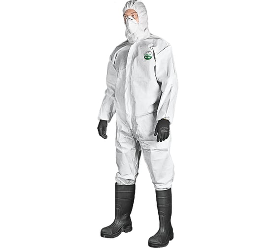 Изображение товара Комбинезон Lakeland SafeGARD ES428 белый ХХXL Одо 018/ХХXL