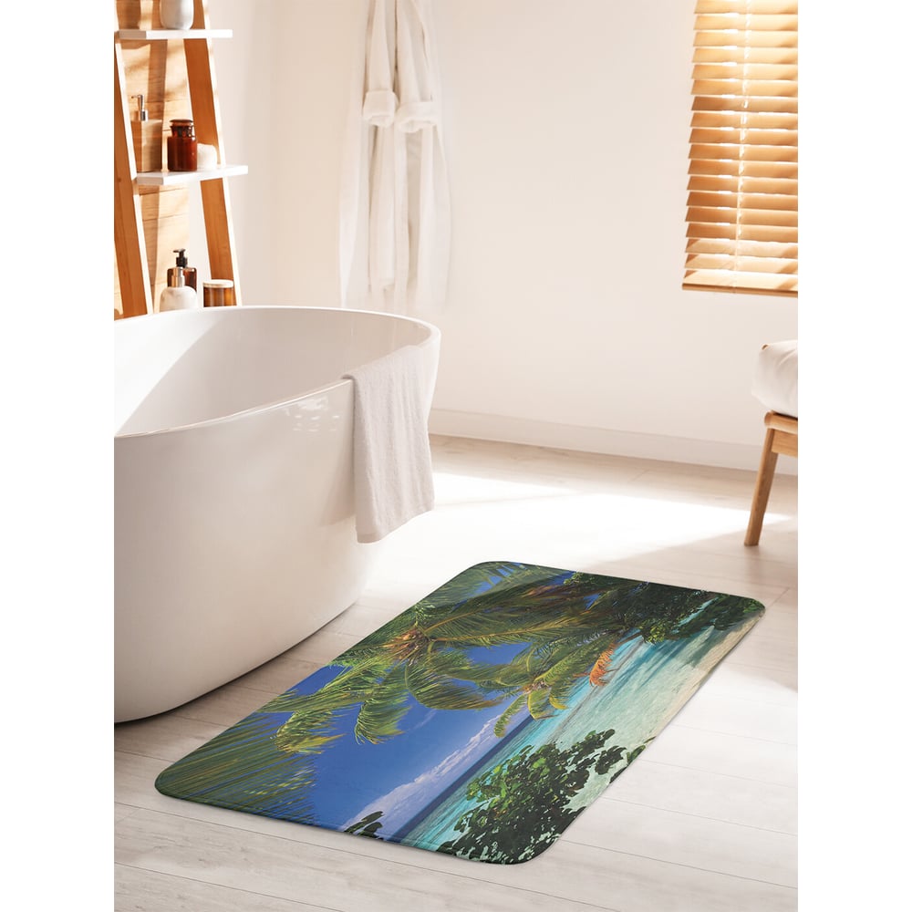 Изображение товара Коврик для ванной комнаты противоскользящий JOYARTY 60х100 см