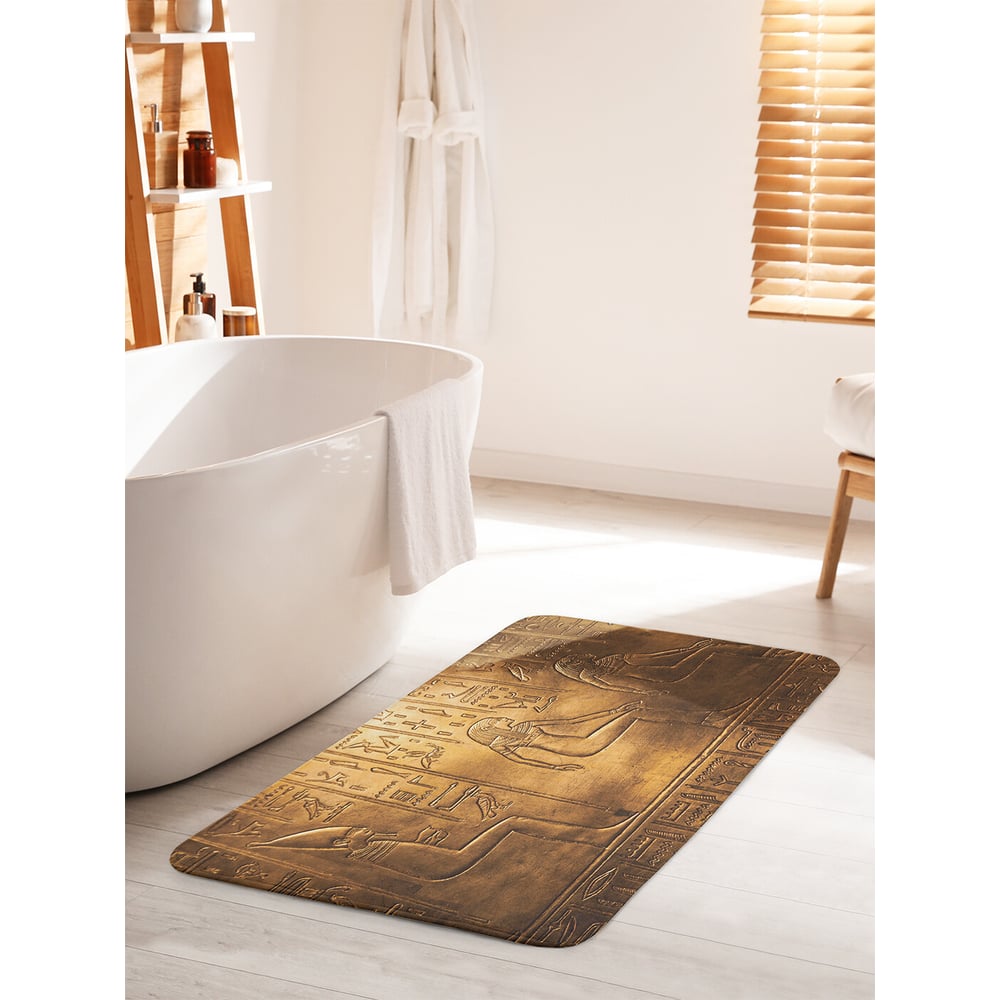 Изображение товара Противоскользящий коврик для ванной JOYARTY 60х100 см История Египта