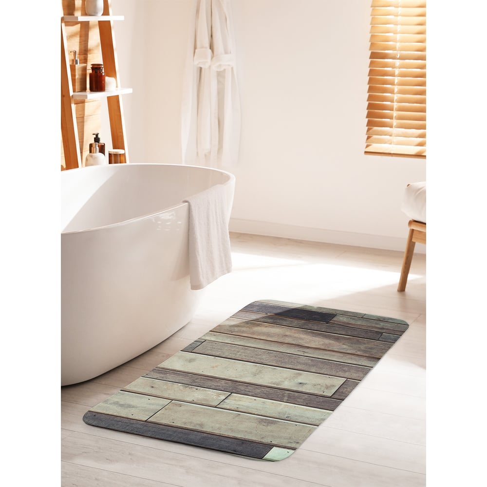 Изображение товара Коврик для ванной комнаты и туалета противоскользящий 60х100 см JOYARTY