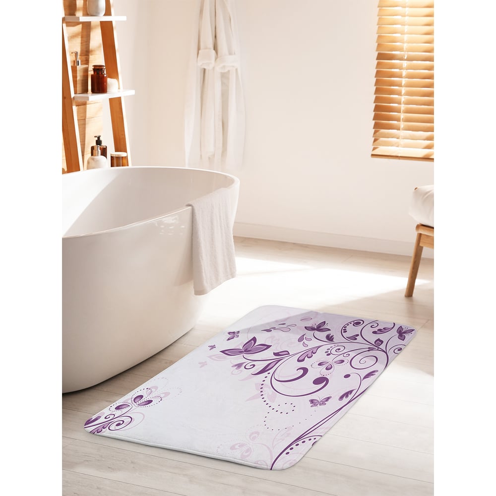 Изображение товара Коврик для ванной комнаты и туалета противоскользящий JOYARTY 60x100 см