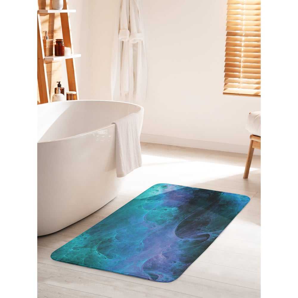 Изображение товара Коврик для ванной комнаты и туалета противоскользящий 60х100 см JOYARTY "Таинственные небеса"