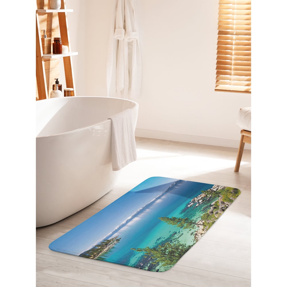 Изображение товара Коврик для ванной комнаты JOYARTY с противоскользящим покрытием 60х100 см