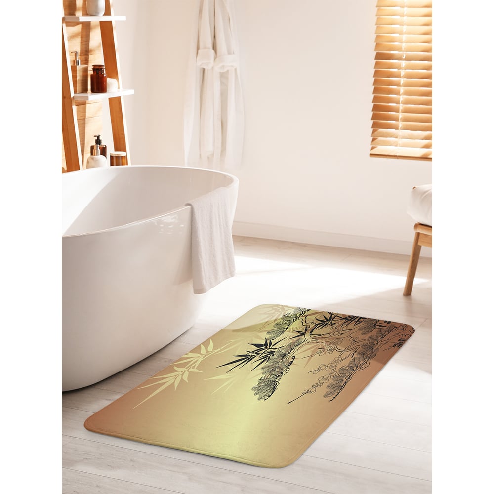 Изображение товара Коврик для ванной JOYARTY Сонное дерево 60х100 см противоскользящий