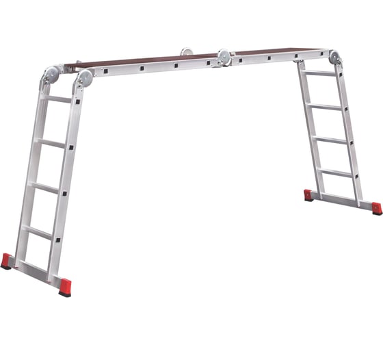 Изображение товара Лестница-трансформер с помостом Новая Высота 333 4x3 3330403