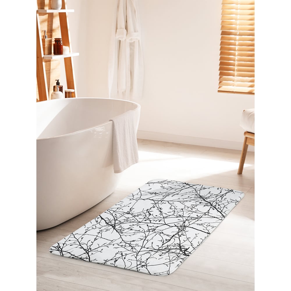 Изображение товара Коврик для ванной комнаты и туалета JOYARTY Ветвистое небо 60x100 см антискользящий