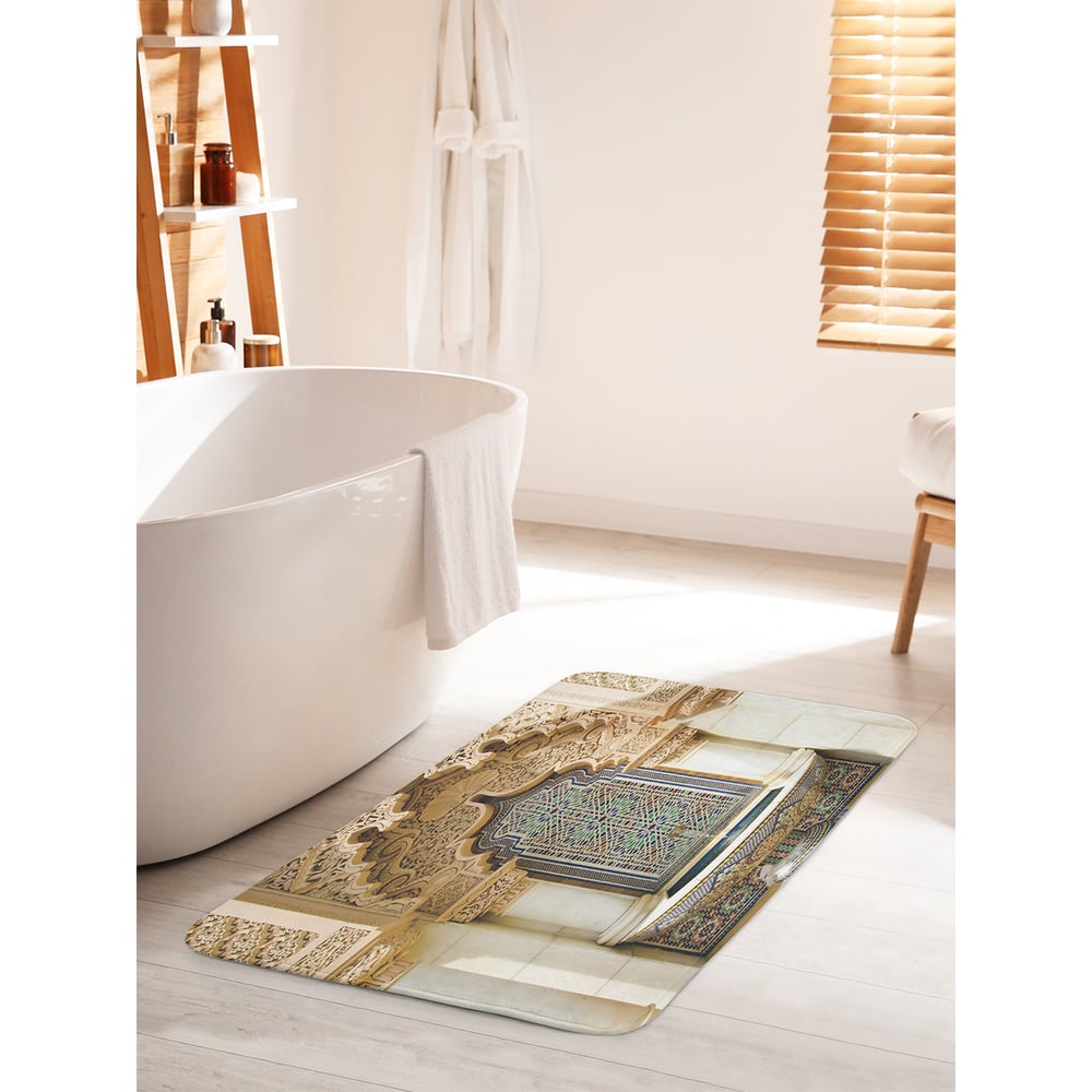 Изображение товара Противоскользящий коврик для ванной JOYARTY Марокканская фреска 60х100 см