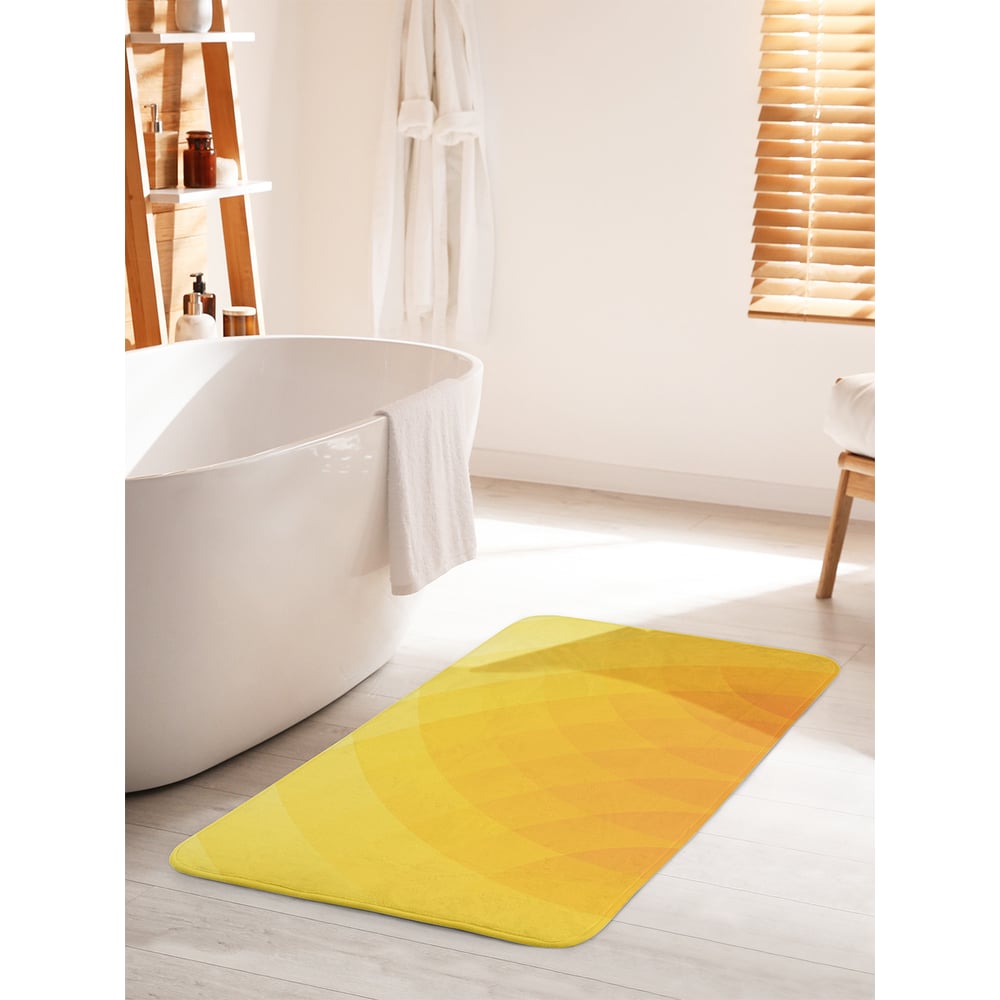 Изображение товара Противоскользящий коврик для ванной JOYARTY солнечная декорация 60х100 см