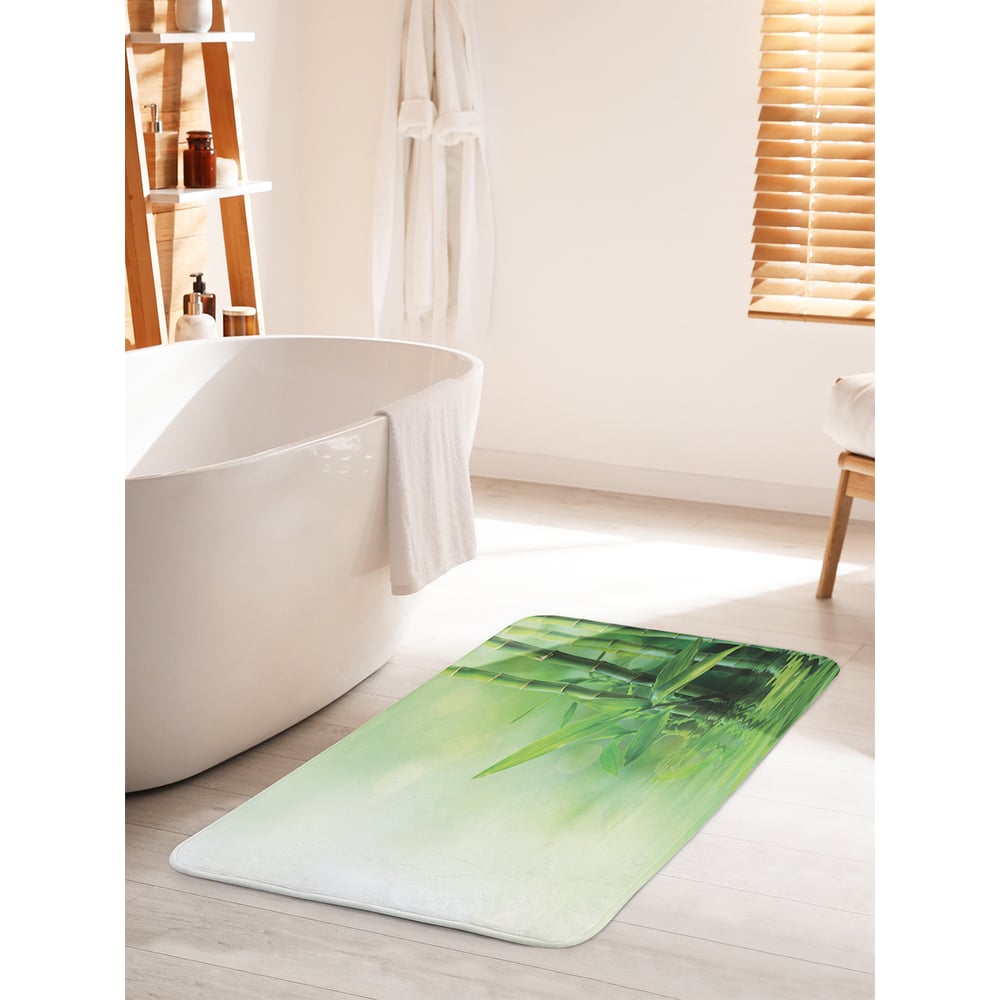 Изображение товара Коврик для ванной комнаты JOYARTY Бамбук у воды 60х100 см
