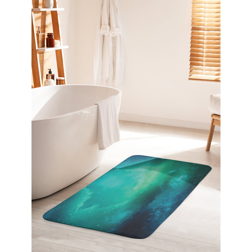 Изображение товара Коврик для ванной комнаты JOYARTY противоскользящий 60x100 см велсофт