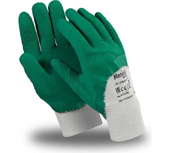 Изображение товара Перчатки Manipula Specialist БАРХАН РЧ TL-12 р.10/XL Пер 623/XL10