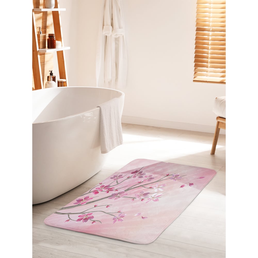 Изображение товара Коврик для ванной комнаты и туалета JOYARTY Небесная ветка 60х100 см