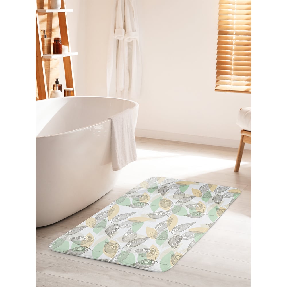 Изображение товара Коврик для ванной JOYARTY Листья осени 60х100 см противоскользящий