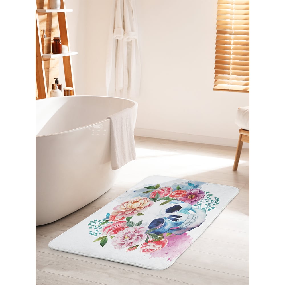 Изображение товара Коврик для ванной комнаты противоскользящий JOYARTY 60х100 см яркий дизайн