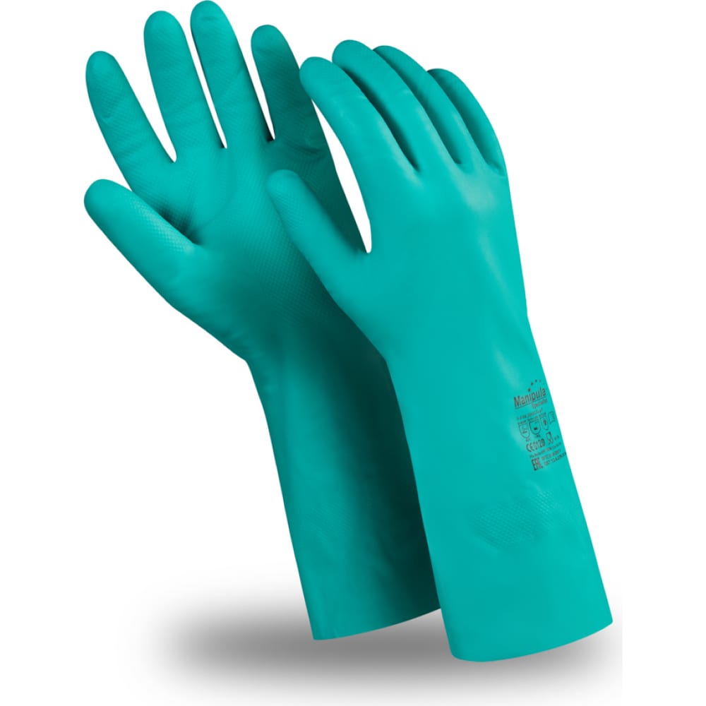 Перчатки Manipula Specialist, цвет зеленый, размер XL