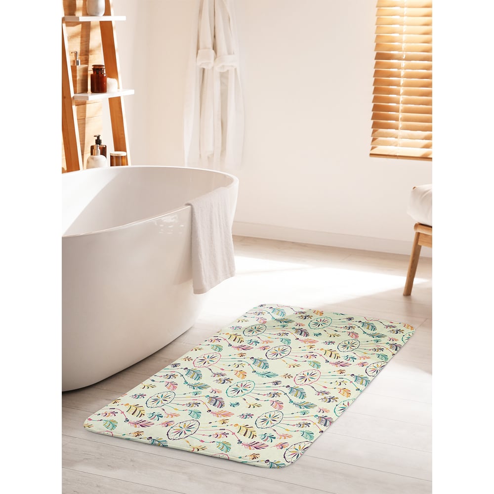 Изображение товара Коврик для ванной комнаты противоскользящий JOYARTY 60x100 см